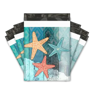 10x13 Starfish Poly Mailers Shipping Envelopes Premium Printed Bags