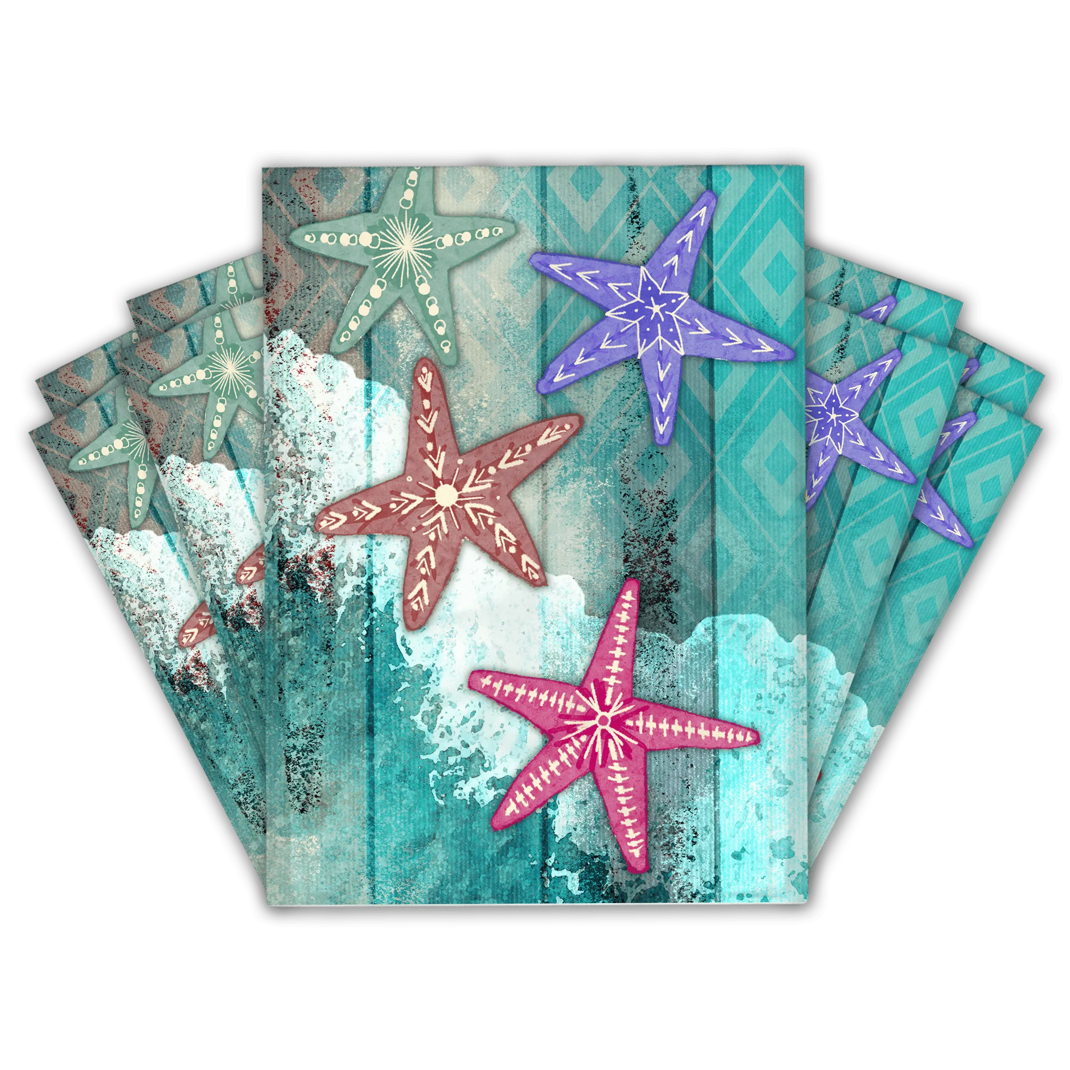 10x13 Starfish Poly Mailers Shipping Envelopes Premium Printed Bags