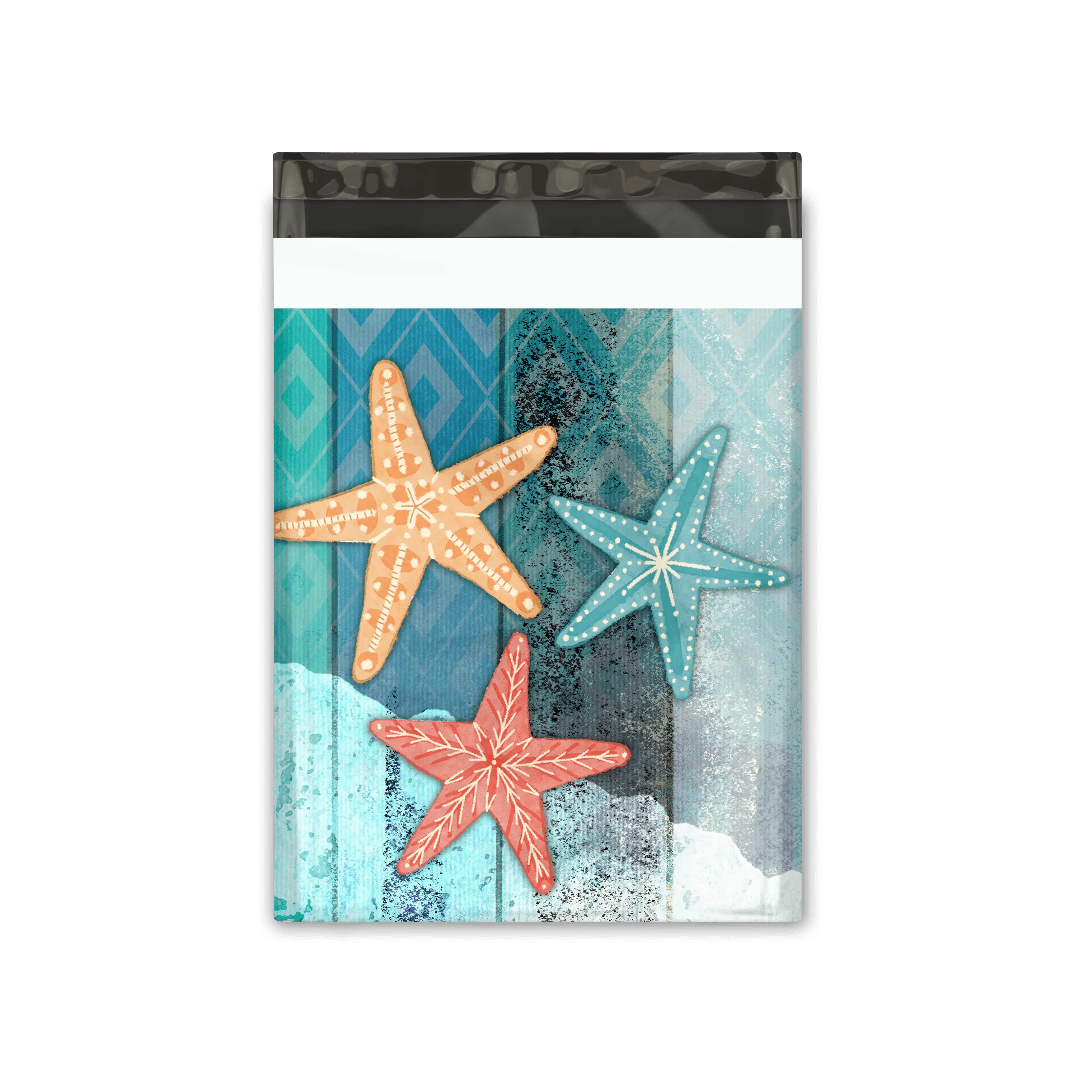 10x13 Starfish Poly Mailers Shipping Envelopes Premium Printed Bags