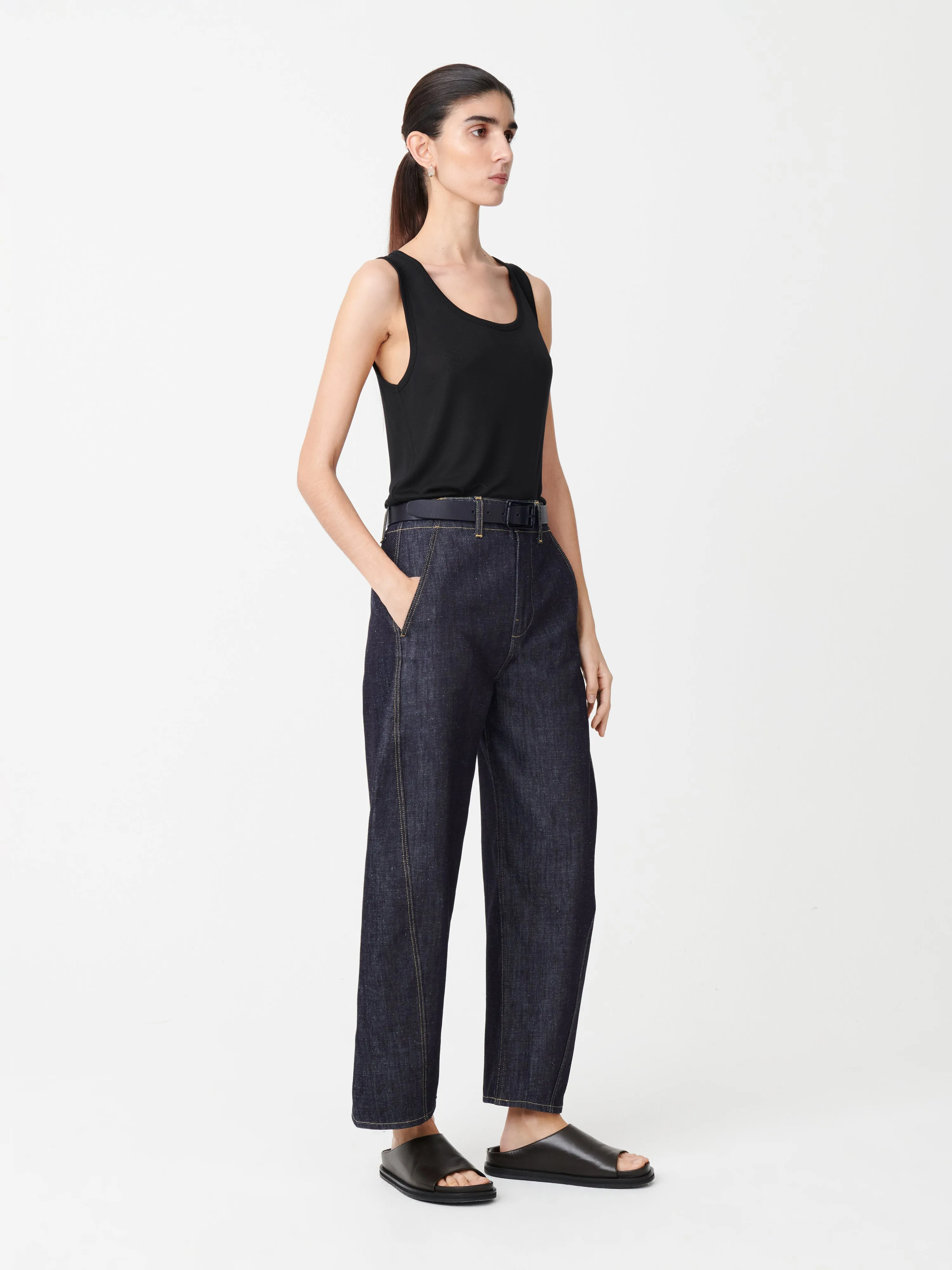 Akerman Denim Pant in Raw Indigo