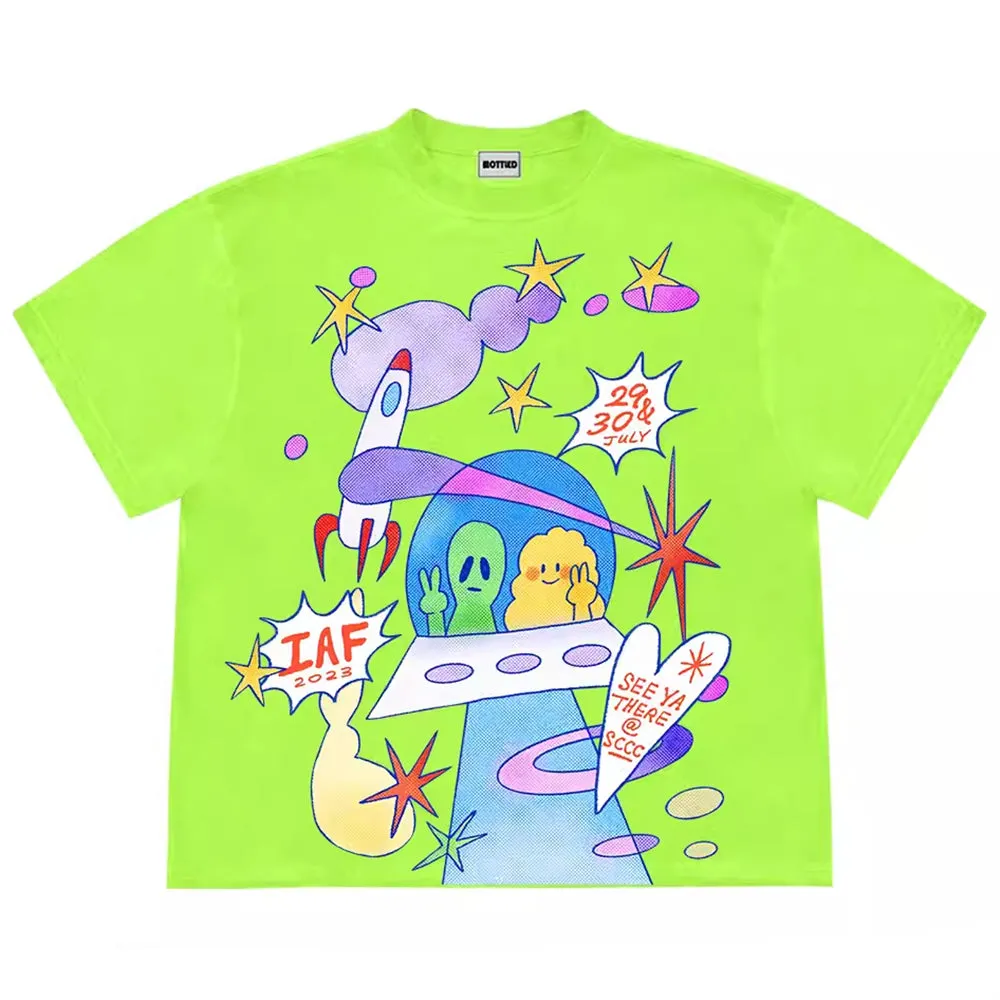 Alien Aesthetic Graphic T-Shirt