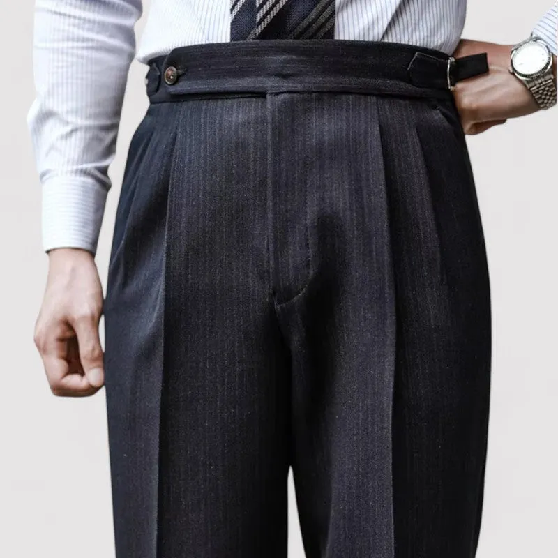 Ancien | Vintage Business Casual Trousers - Non-Iron