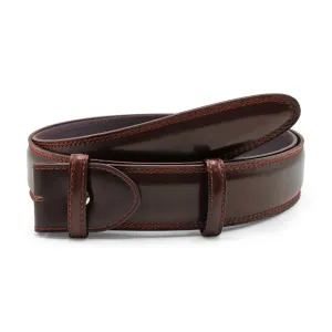 Bogart Welt Hand Burnished Tudor Belt Strap