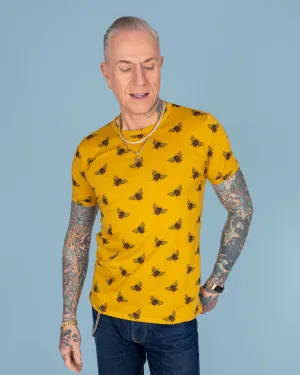 Buzzy Bee Mustard Gold Tee