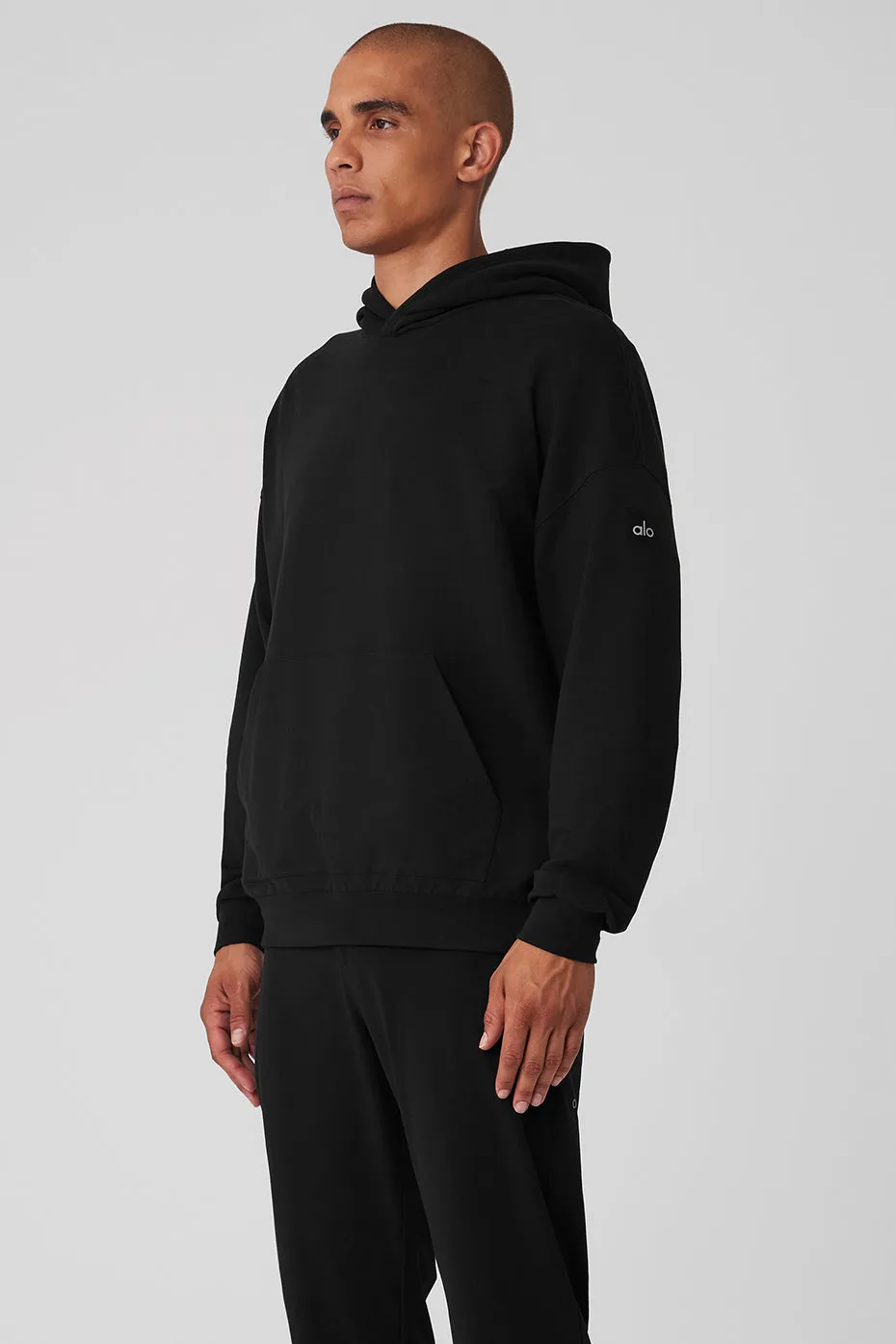 Double Take Hoodie - Black