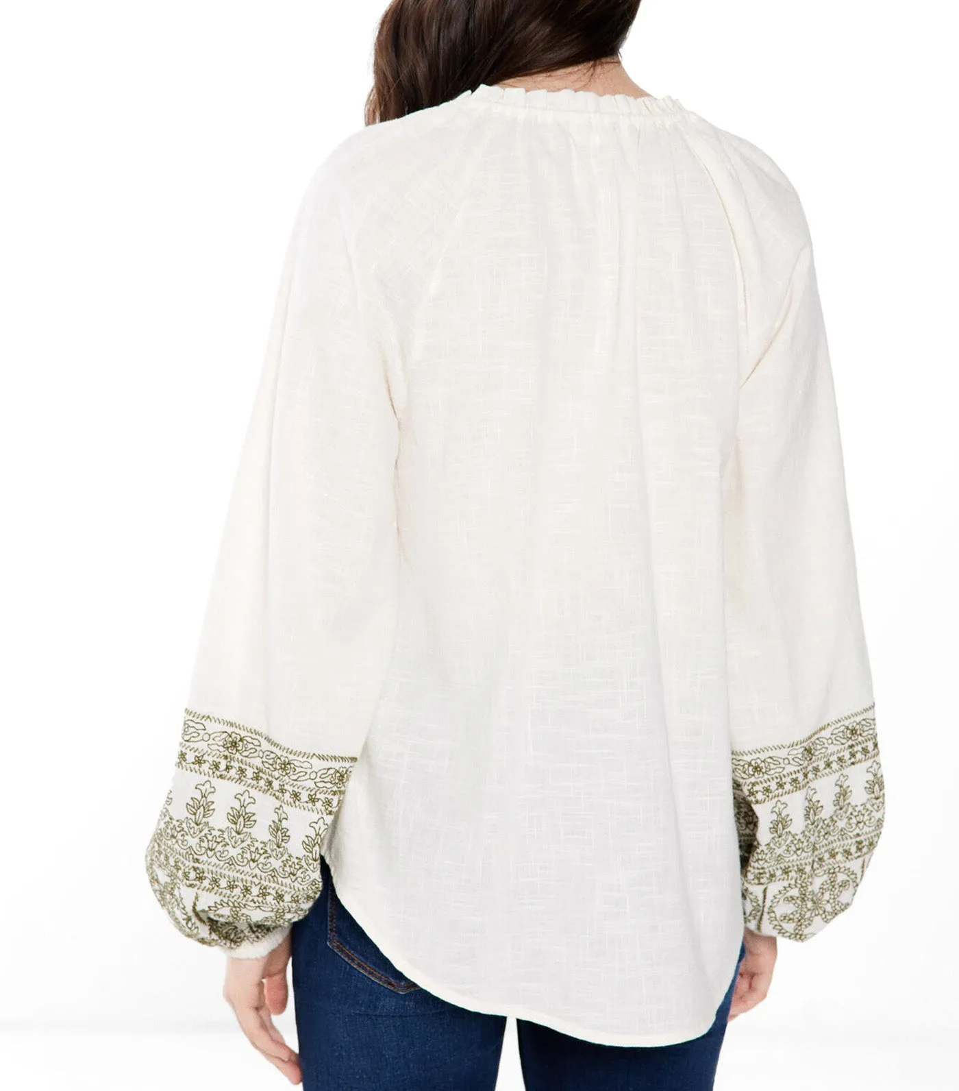 Ethnic Embroidery Blouse