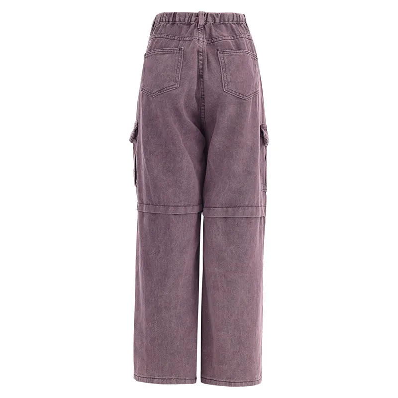 Faire Echo Vintage Purple Denim Pants