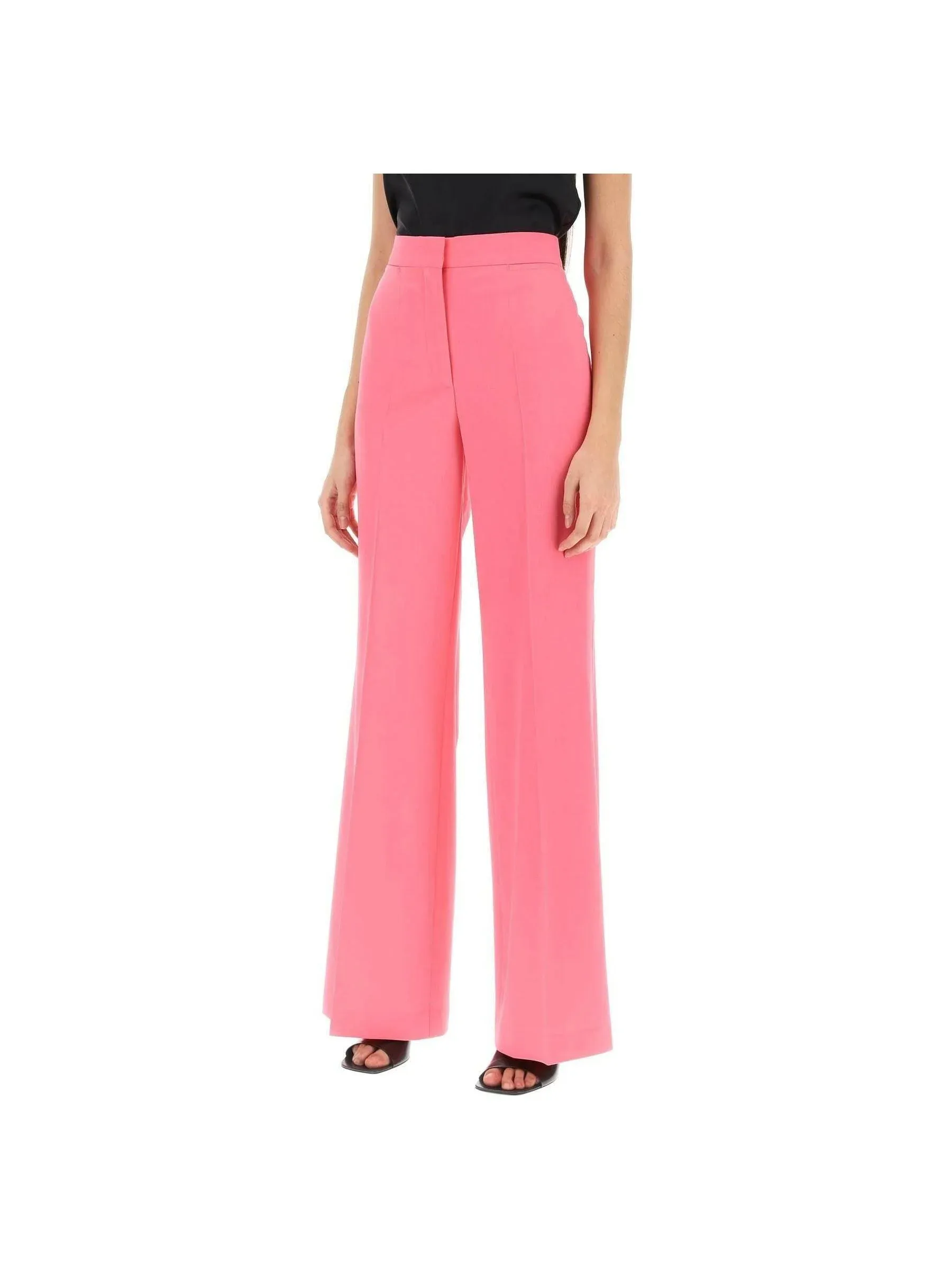 Flared Tailoring Wide-Leg Pants