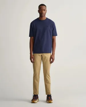 GANT - Hallden Slim Fit Tech Prep Chino, Dark Khaki