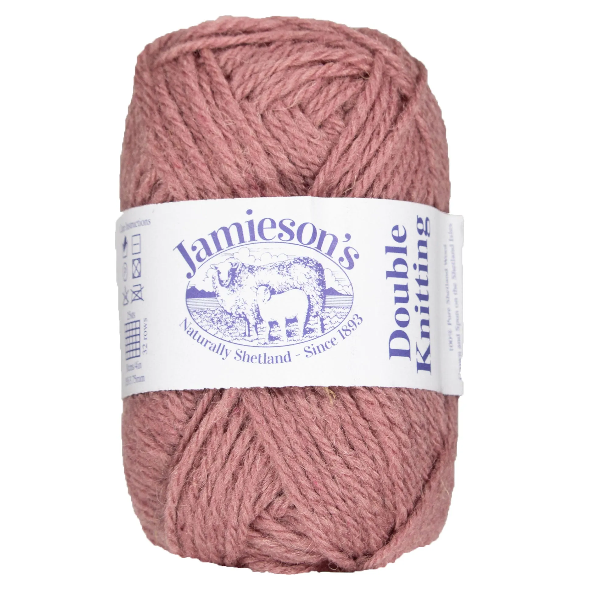 Jamieson's of Shetland Double Knitting Yarn - 556 Old Rose