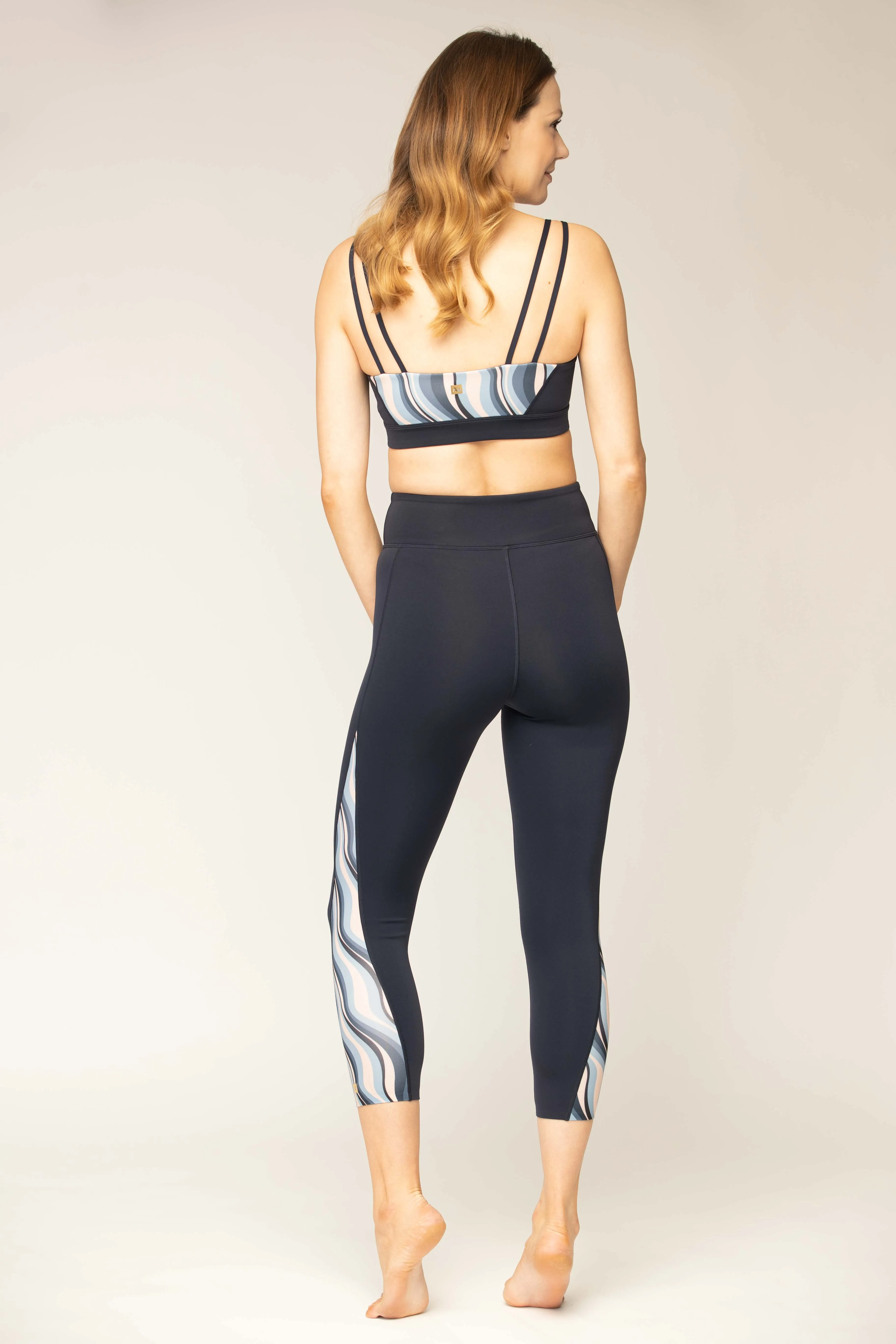 Journey cropped legging total eclipse