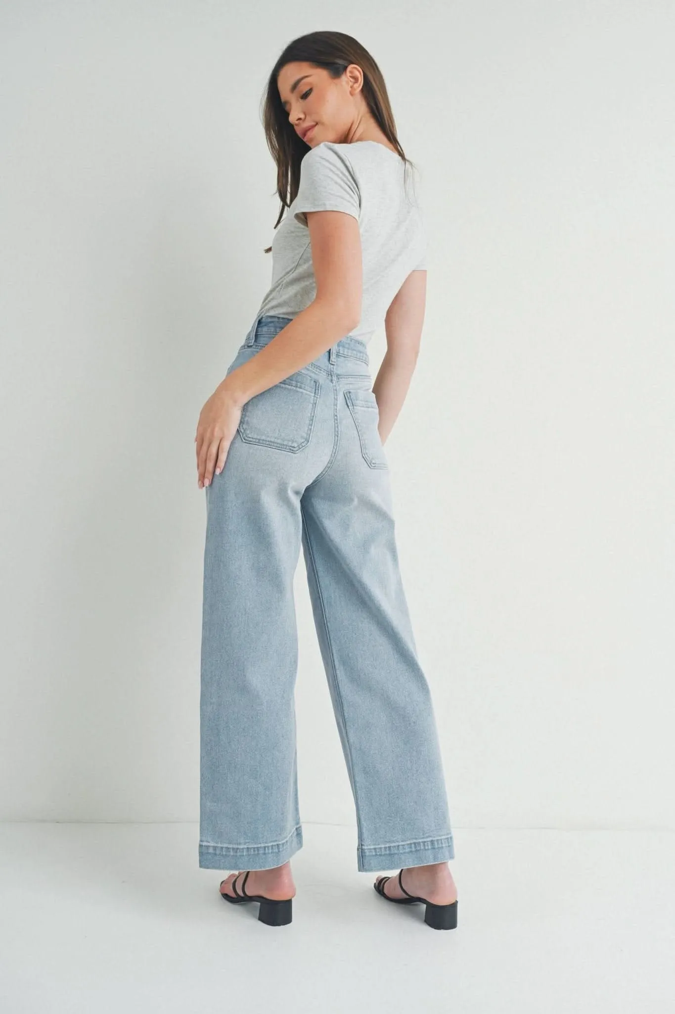 Light Denim Eve Utility Pant