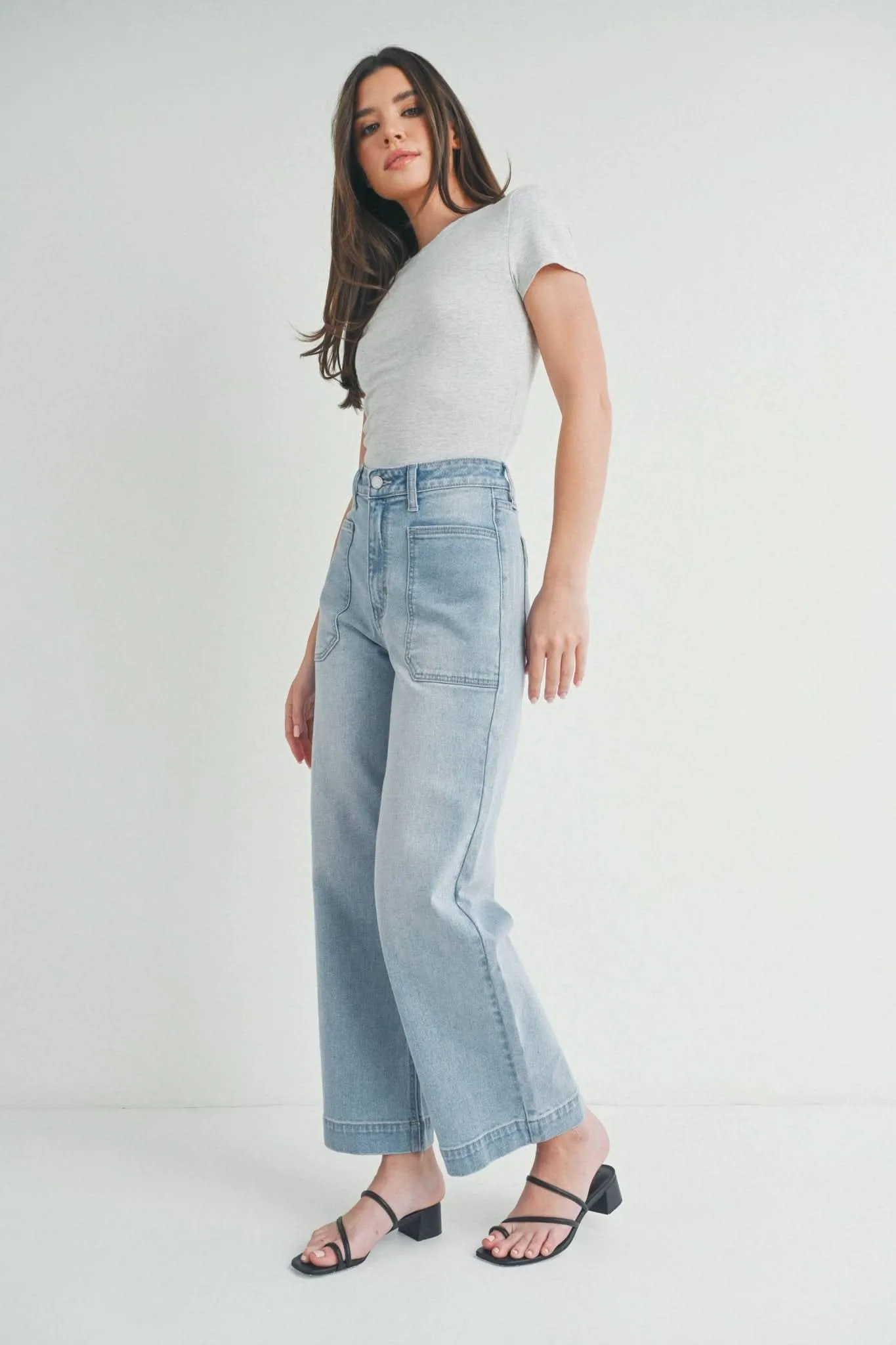 Light Denim Eve Utility Pant