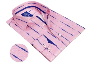 Men's Tailored Fit Prime Cotton Dress Shirt Avenue 21 | N24 Pink