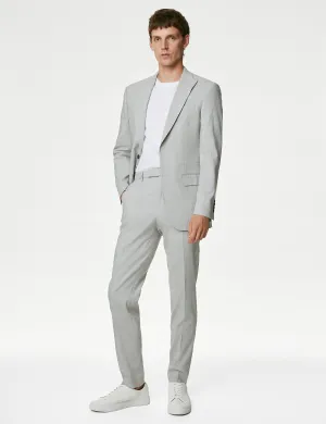 Miracle Marks & Spencer Italian tailored suit trousers light gray