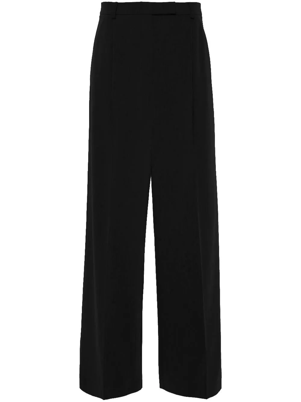 pleat-detail trousers