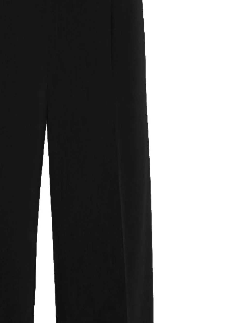 pleat-detail trousers