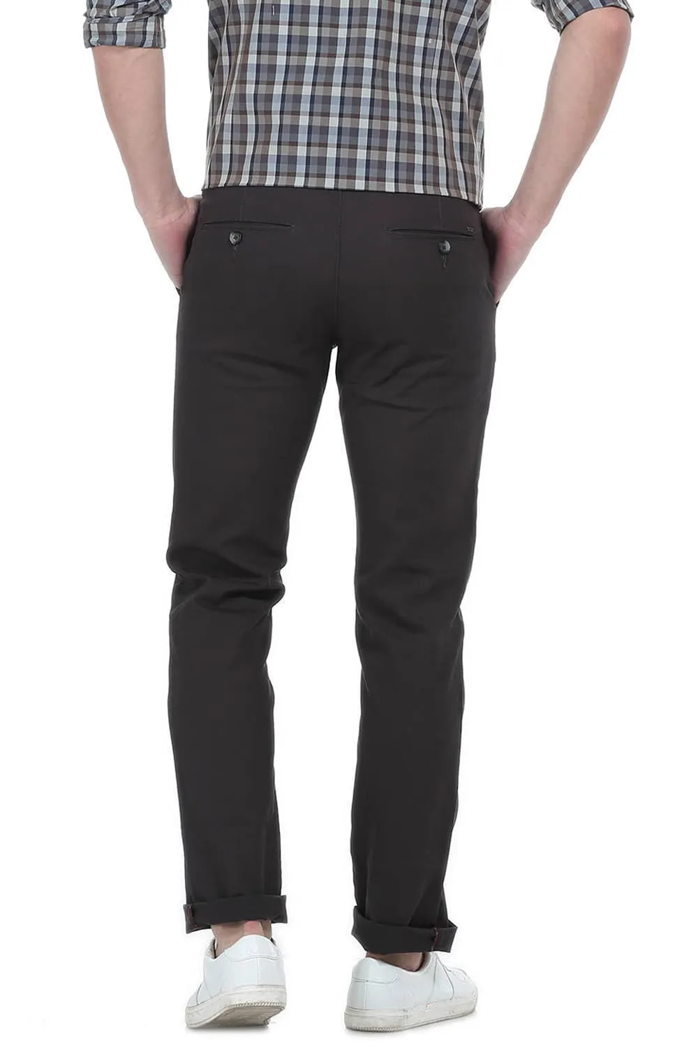 Slim Fit Cord Structure Trouser