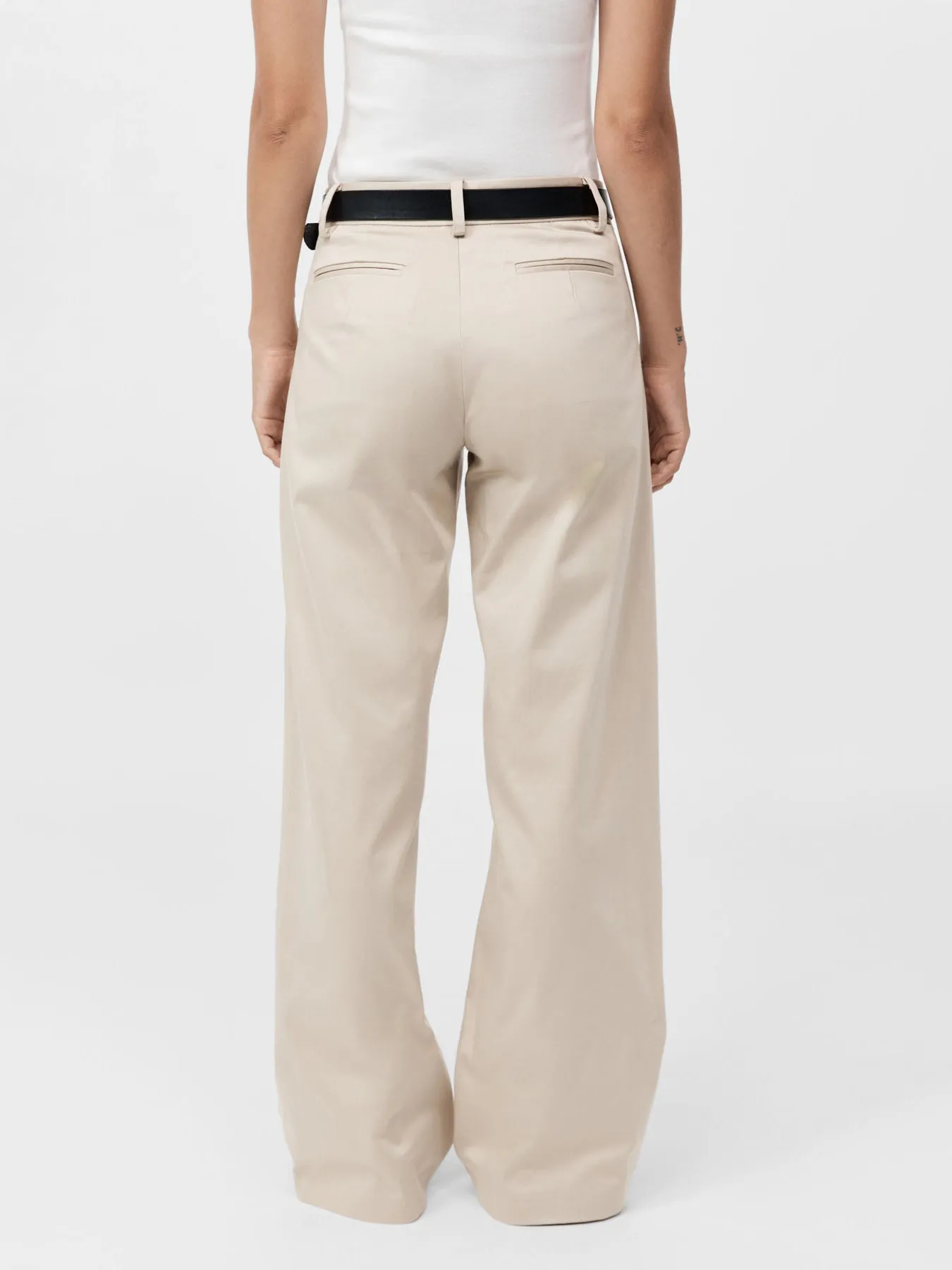 St. Agni Origami Pocket Trousers Champagne