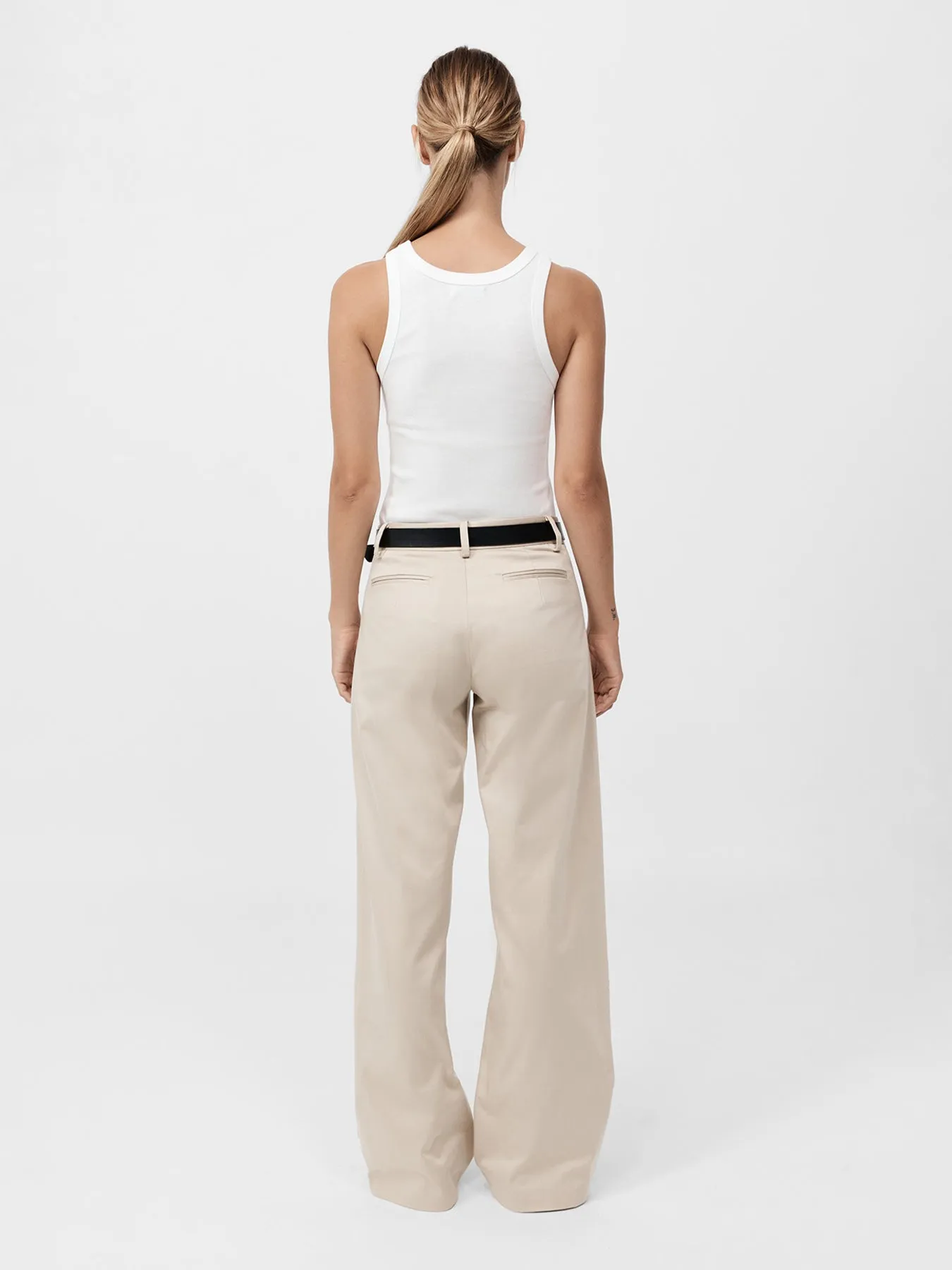 St. Agni Origami Pocket Trousers Champagne