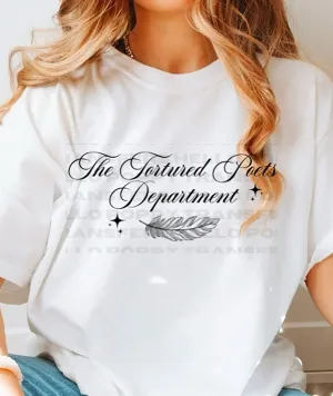 Taylor Swift Tortured Poets Department Script Tee