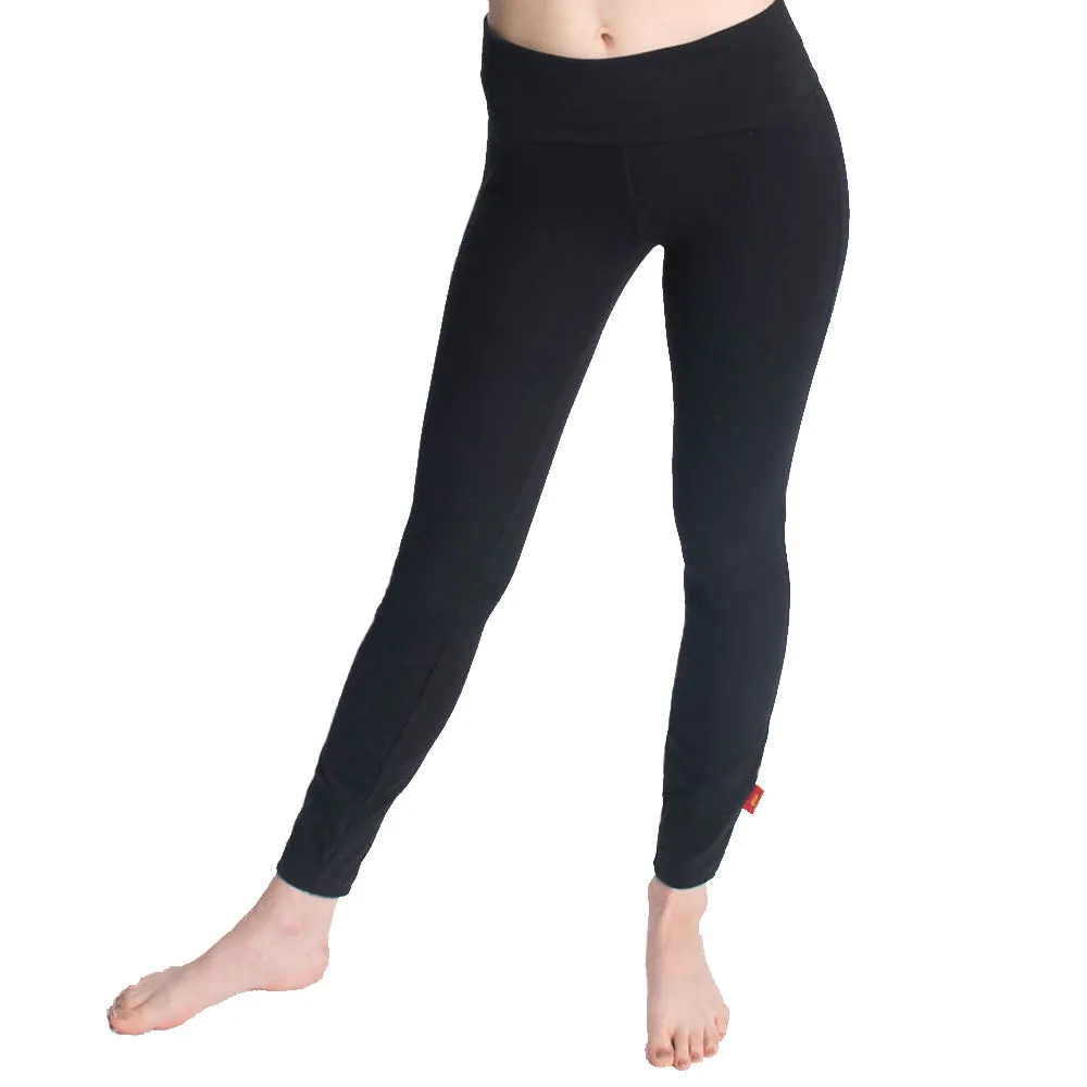 Truth Freedom Mid-Rise Fold Over Waist Legging - Straight Fit