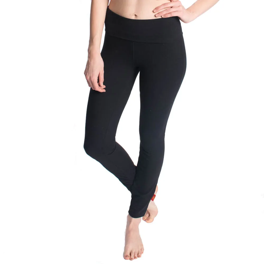 Truth Freedom Mid-Rise Fold Over Waist Legging - Straight Fit