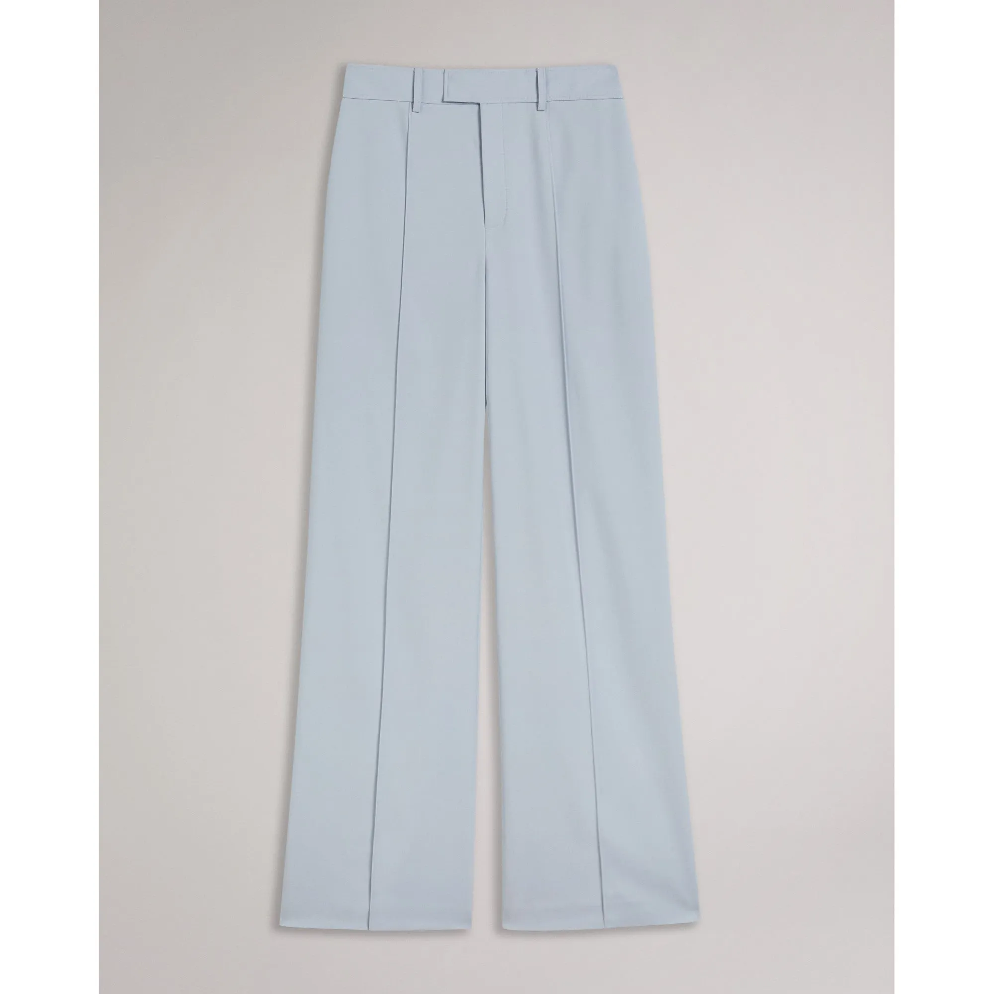 Women Wmt-Hildiat-High Waisted Wide Leg Trouser - Baby-Blue